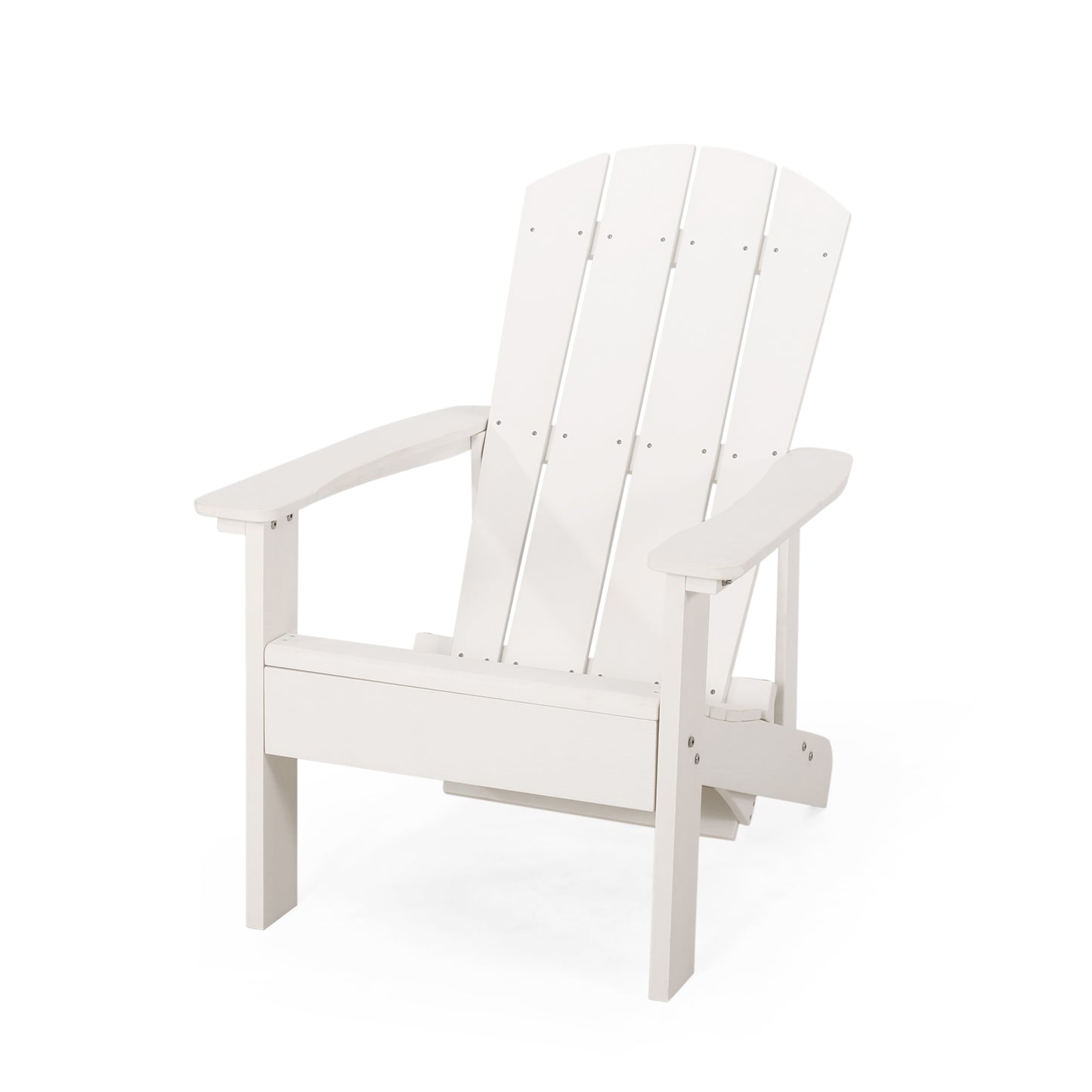 Smart FENDEE Foldable Wood Patio Chairs Set of 2 with Footrest