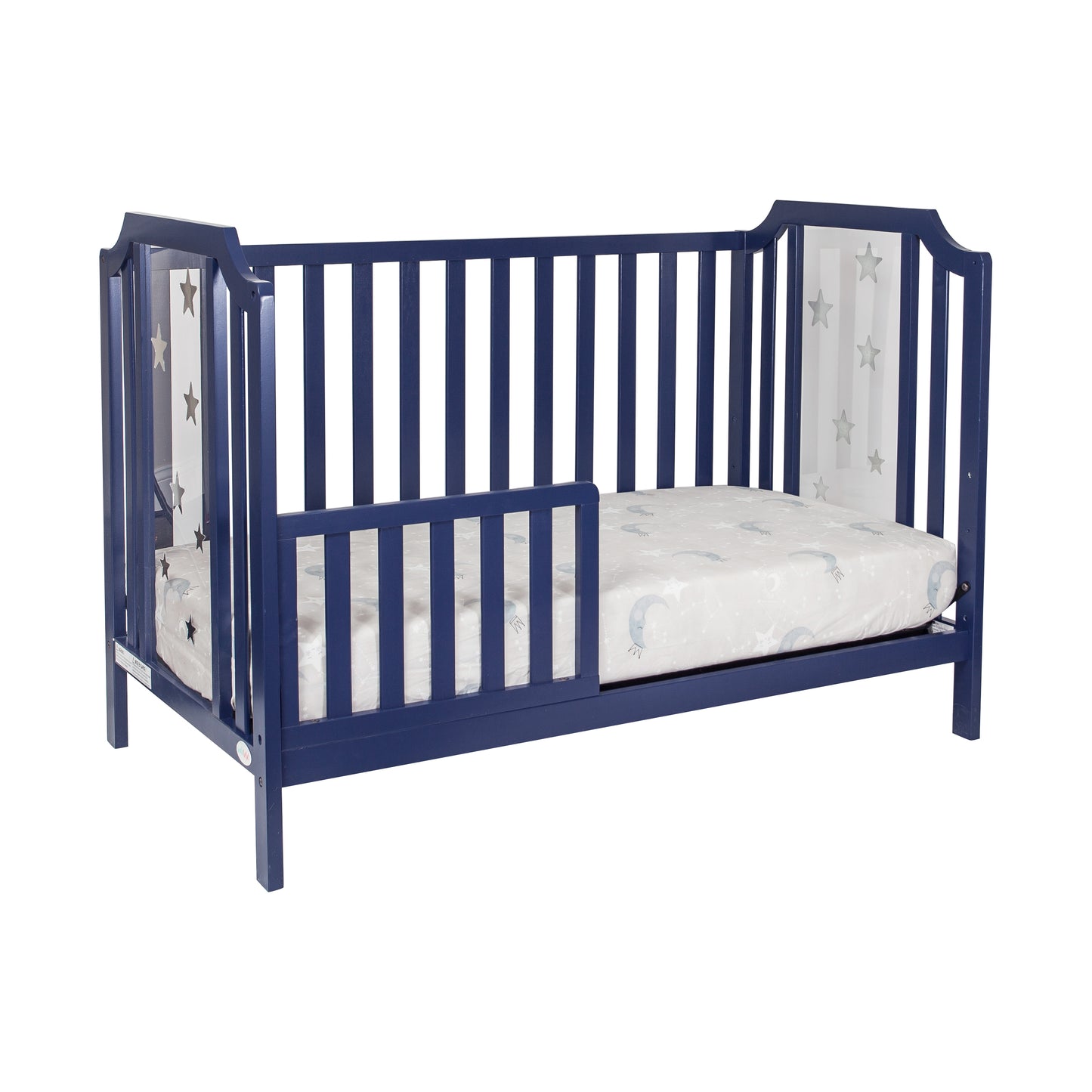 Semiocthome Celeste 3-in-1 Convertible Island Crib Navy Blue