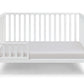 Palmer 3-in-1 Convertible Island Crib White