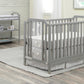 Semiocthome Celeste 3-in-1 Convertible Island Crib Light Gray