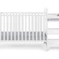 Ramsey 3-in-1 Convertible Crib and Changer Combo White