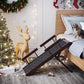 Wooden Folding Pet Ramp for Dog Cat with Carpet