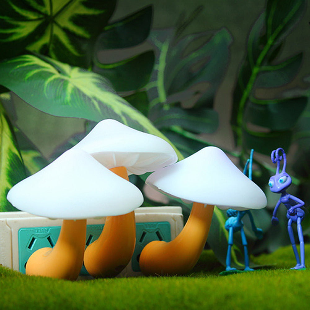 Mushroom Wall Socket LED Light