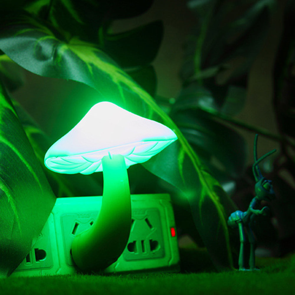 Mushroom Wall Socket LED Light