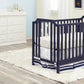 Semiocthome Celeste 3-in-1 Convertible Island Crib Navy Blue