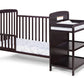Ramsey 3-in-1 Convertible Crib and Changer Combo Espresso