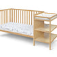 Palmer 3-in-1 Convertible Crib and Changer Combo Natural