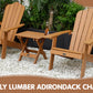 TALE Adirondack Chair Backyard Outdoor Furniture Painted Seating with Cup Holder All-Weather and Fade-Resistant Plastic Wood for Lawn Patio Deck Garden Porch Lawn Furniture Chairs Brown