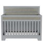 Semiocthome Certified Baby Safe Crib, Pine Solid Wood, Non-Toxic Finish, Gray