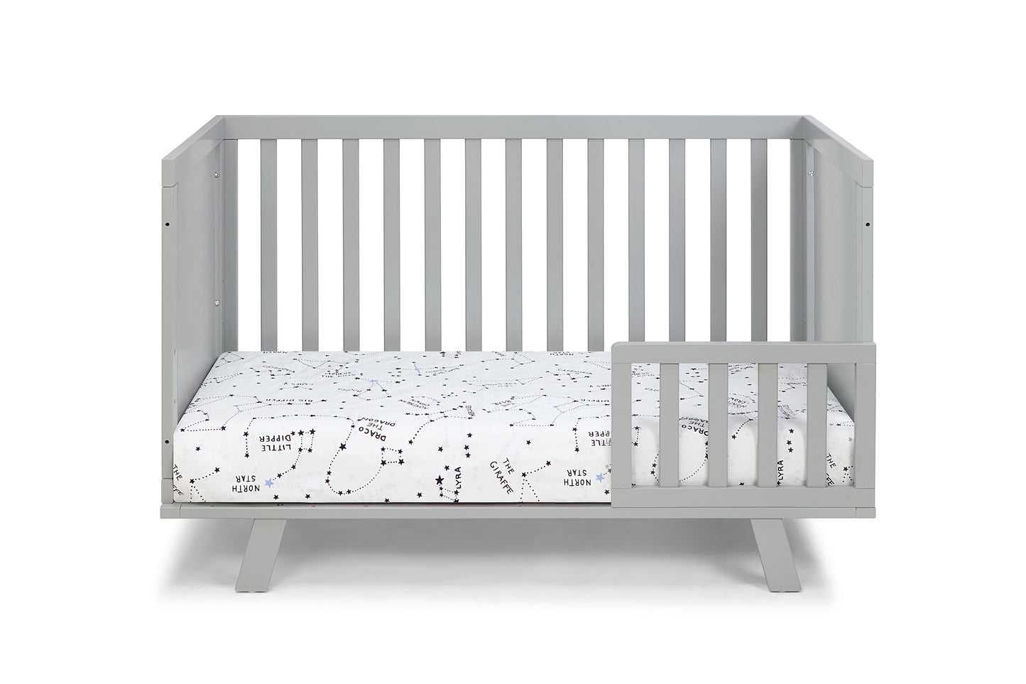 Semiocthome Livia 3-in-1 Convertible Island Crib Gray