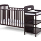 Ramsey 3-in-1 Convertible Crib and Changer Combo Espresso