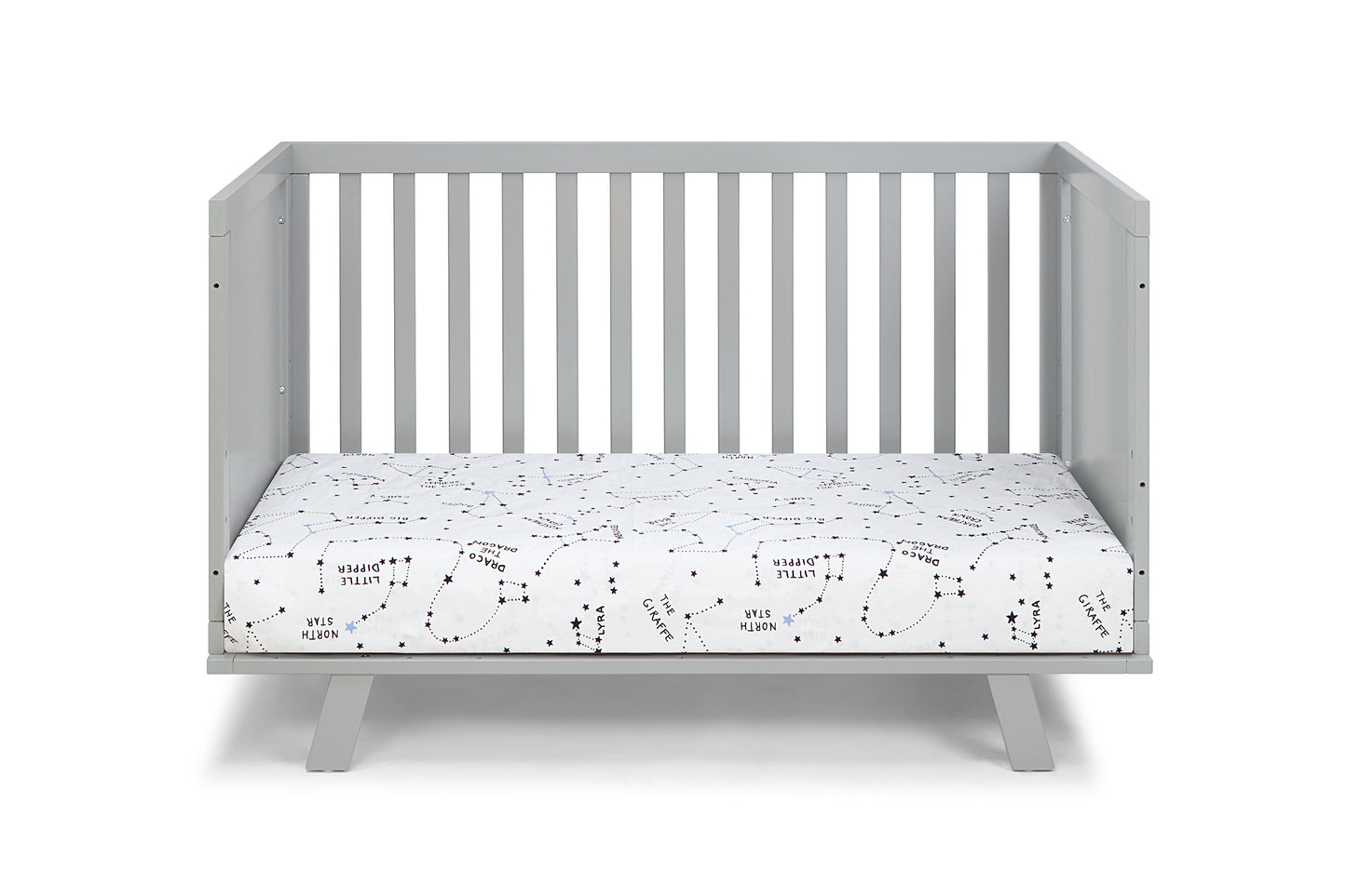 Semiocthome Livia 3-in-1 Convertible Island Crib Gray