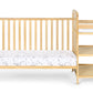 Ramsey 3-in-1 Convertible Crib and Changer Combo Natural