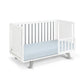 Semiocthome Livia 3-in-1 Convertible Island Crib White/Gray