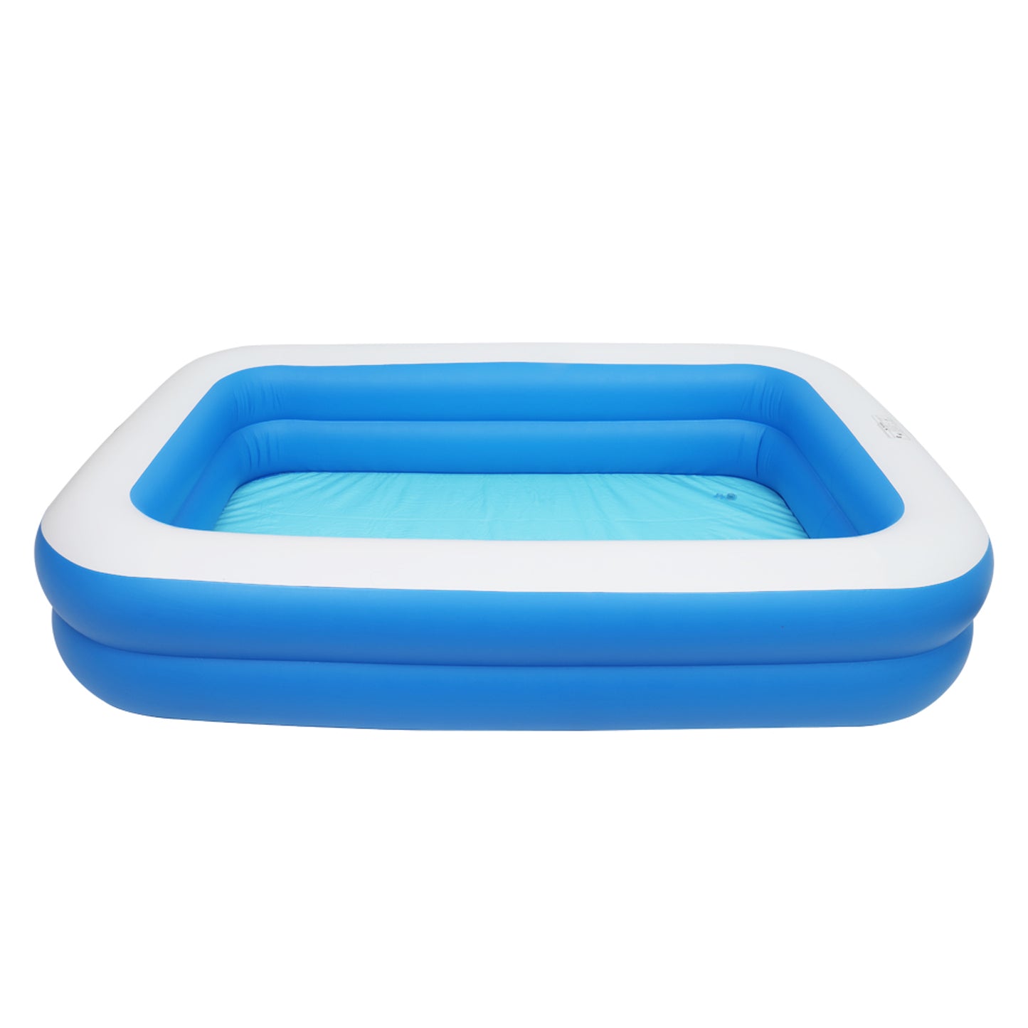 Semiocthome 102" x 70" x 22" Inflatable Swimming Pool - Wall Thickness 0.3mm Blue