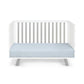 Semiocthome Livia 3-in-1 Convertible Island Crib White/Gray