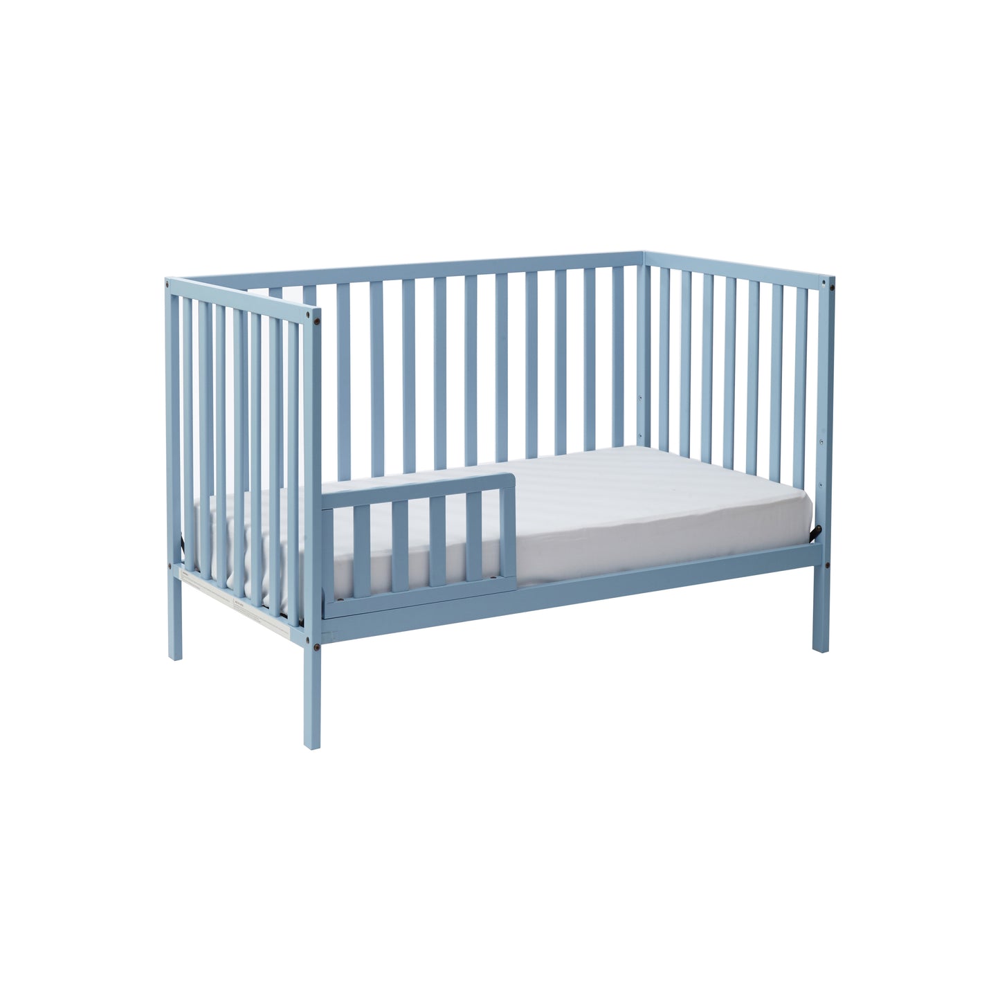 Palmer 3-in-1 Convertible Island Crib Baby Blue