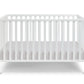 Palmer 3-in-1 Convertible Island Crib White
