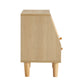 Modern simple storage cabinet bedside cabinet rattan bedside cabinet Small household furniture bedside table