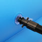 Semiocthome 102" x 70" x 22" Inflatable Swimming Pool - Wall Thickness 0.3mm Blue